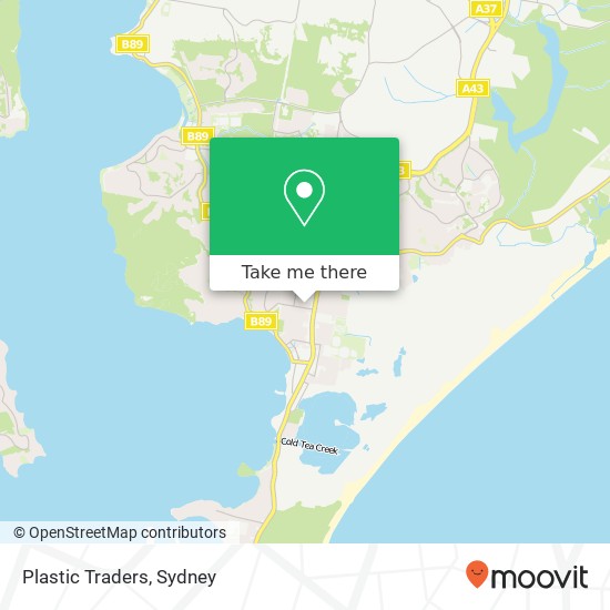 Plastic Traders map