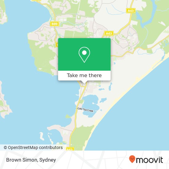 Brown Simon map