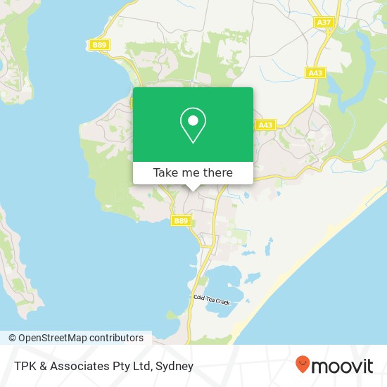 TPK & Associates Pty Ltd map