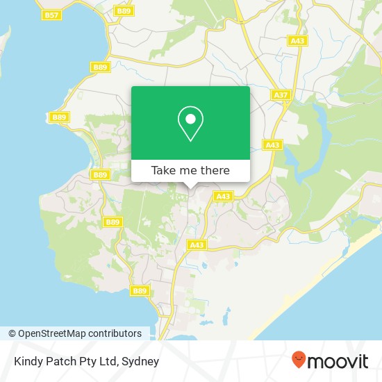 Mapa Kindy Patch Pty Ltd