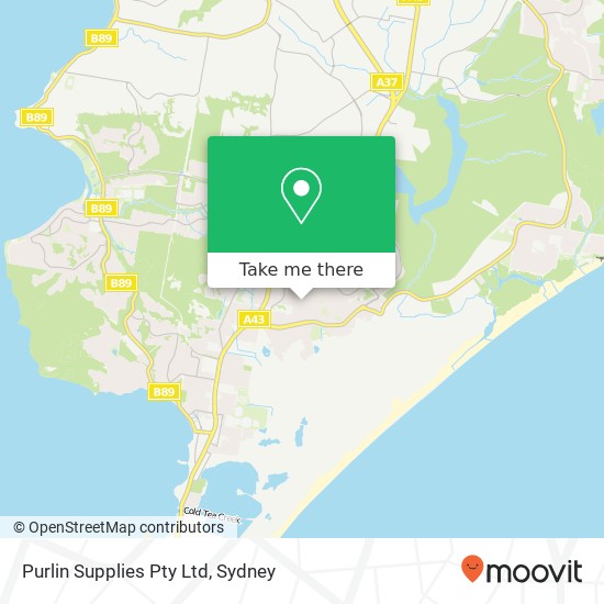 Purlin Supplies Pty Ltd map