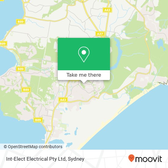 Int-Elect Electrical Pty Ltd map