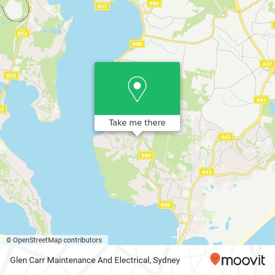 Mapa Glen Carr Maintenance And Electrical