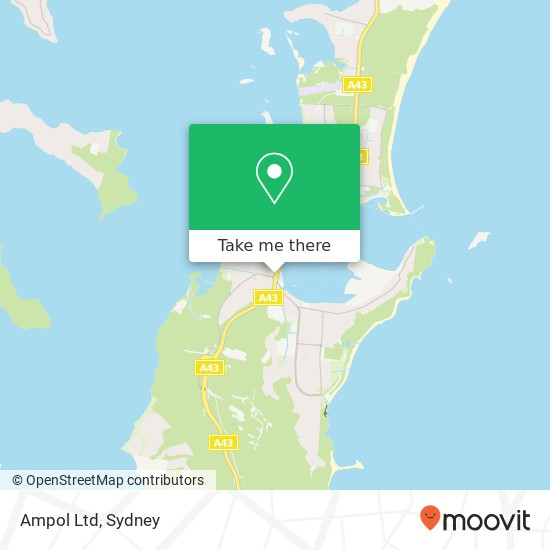 Ampol Ltd map