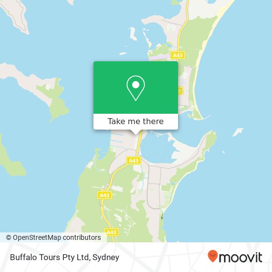 Buffalo Tours Pty Ltd map