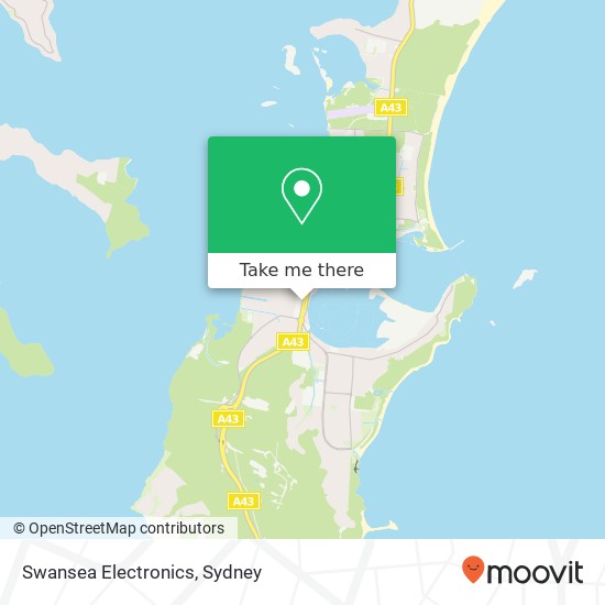 Swansea Electronics map