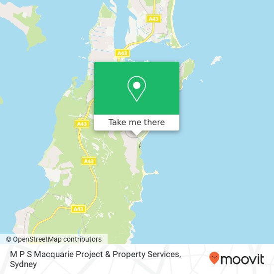 Mapa M P S Macquarie Project & Property Services