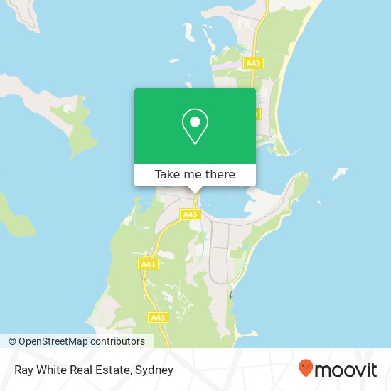 Ray White Real Estate map