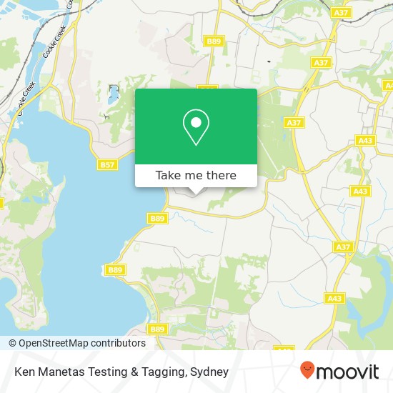 Mapa Ken Manetas Testing & Tagging