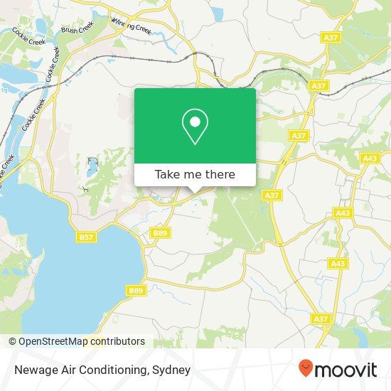 Newage Air Conditioning map