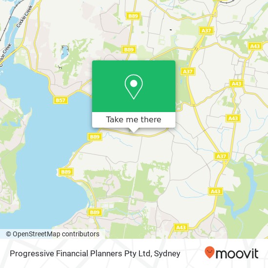 Progressive Financial Planners Pty Ltd map