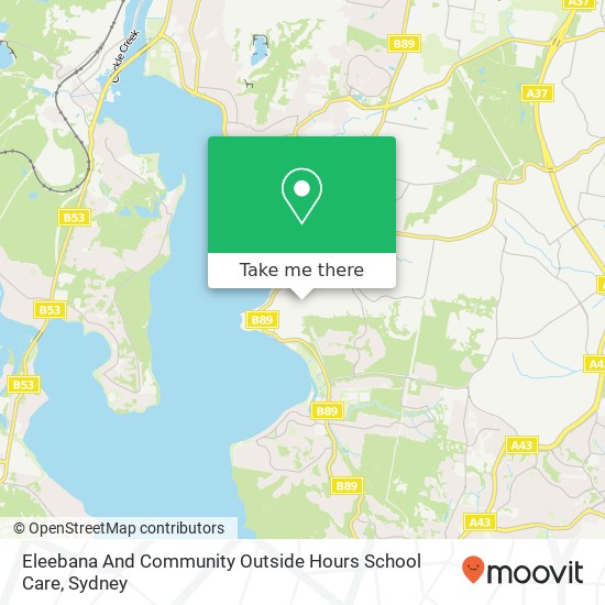 Eleebana And Community Outside Hours School Care map