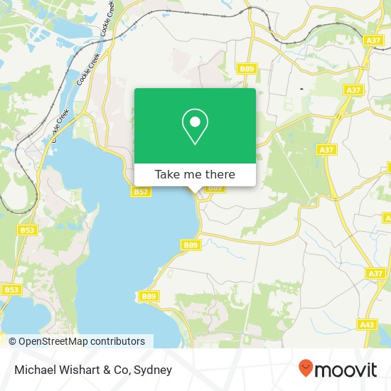 Michael Wishart & Co map