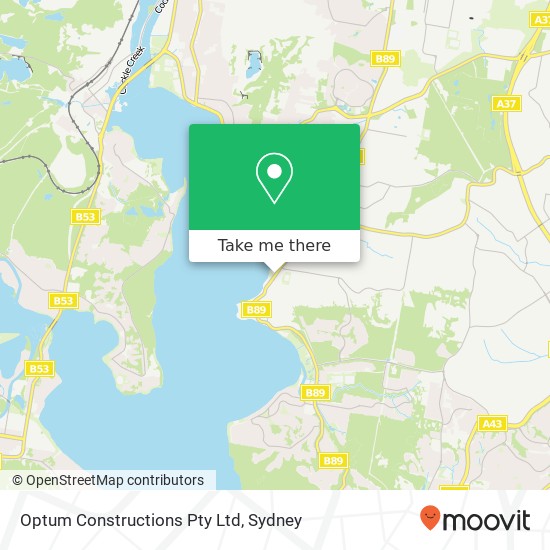 Optum Constructions Pty Ltd map