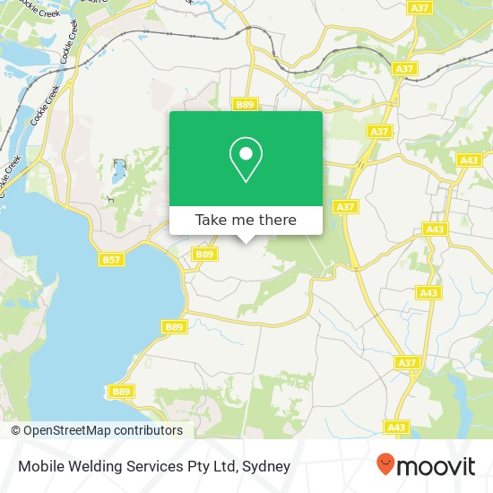 Mobile Welding Services Pty Ltd map