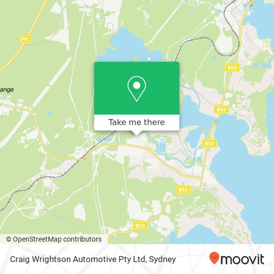 Craig Wrightson Automotive Pty Ltd map