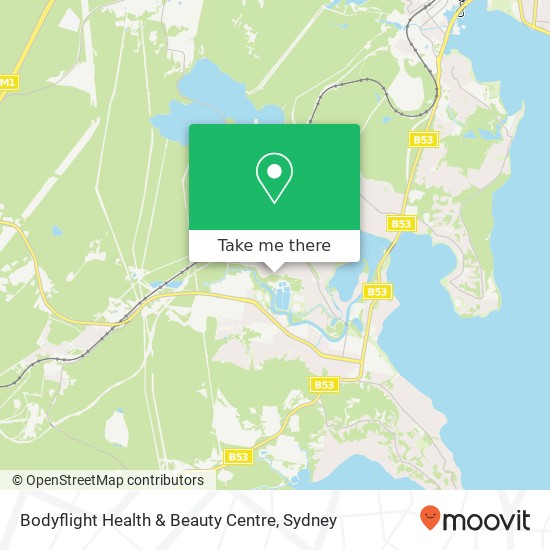 Mapa Bodyflight Health & Beauty Centre