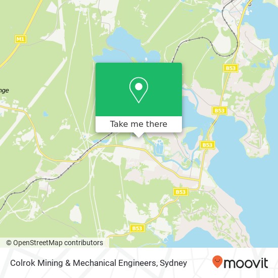 Colrok Mining & Mechanical Engineers map