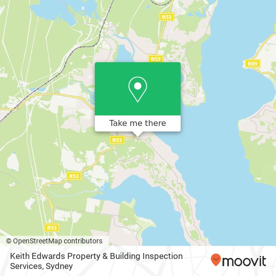 Keith Edwards Property & Building Inspection Services map