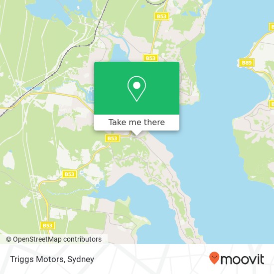 Mapa Triggs Motors