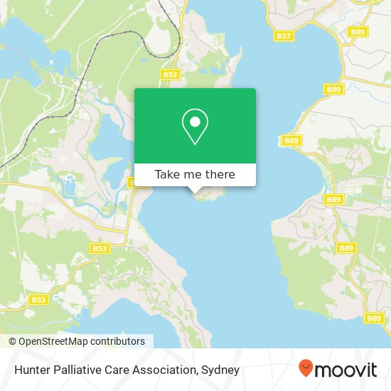 Mapa Hunter Palliative Care Association