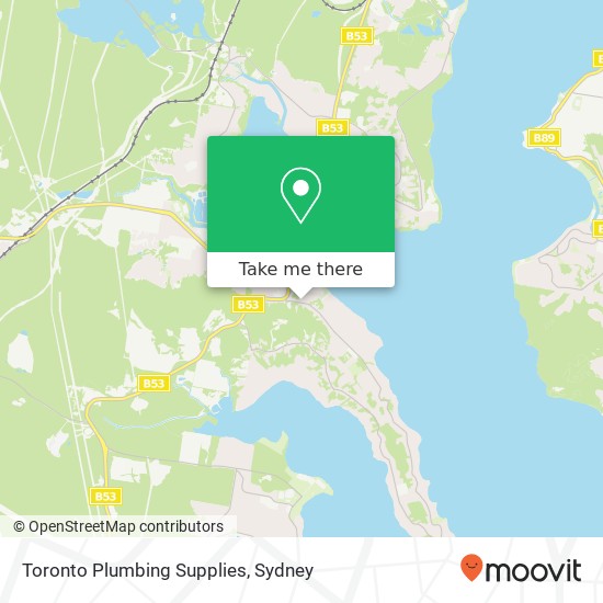 Toronto Plumbing Supplies map