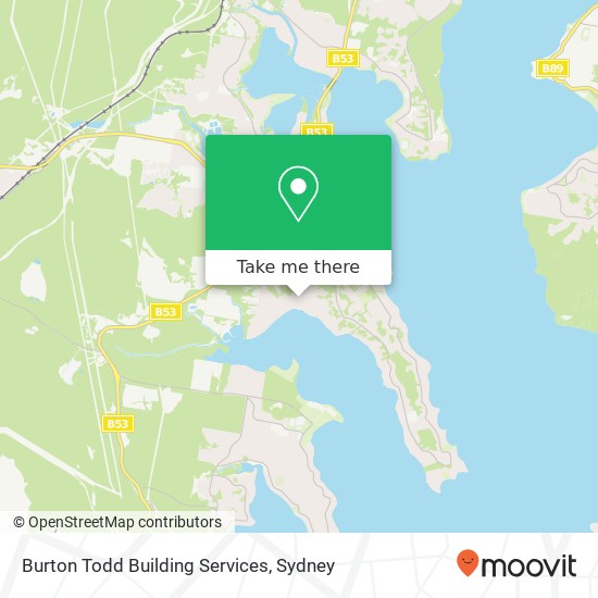 Burton Todd Building Services map