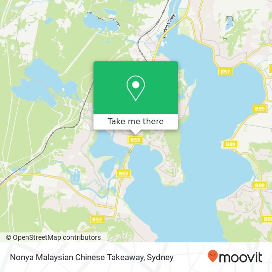 Nonya Malaysian Chinese Takeaway map