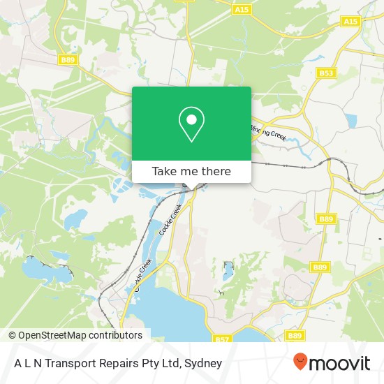 A L N Transport Repairs Pty Ltd map