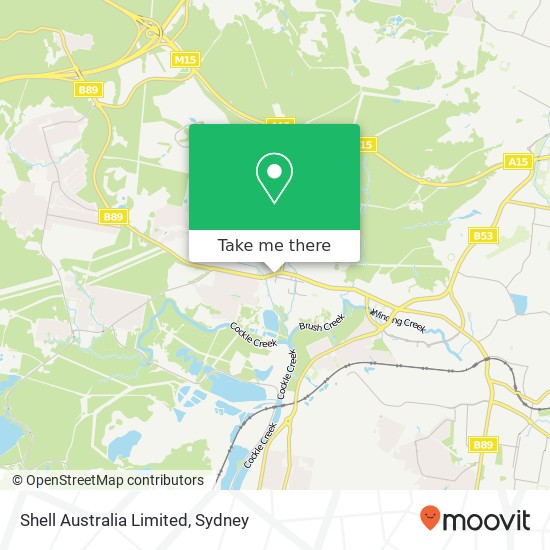 Mapa Shell Australia Limited