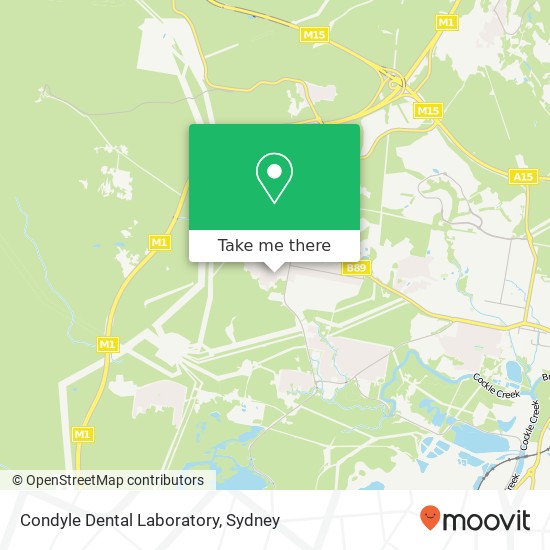 Mapa Condyle Dental Laboratory