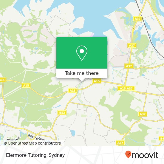 Elermore Tutoring map