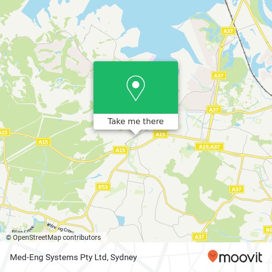Med-Eng Systems Pty Ltd map