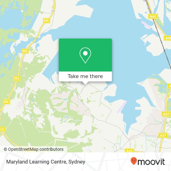 Mapa Maryland Learning Centre