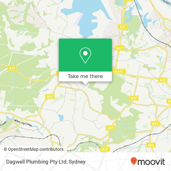 Dagwell Plumbing Pty Ltd map