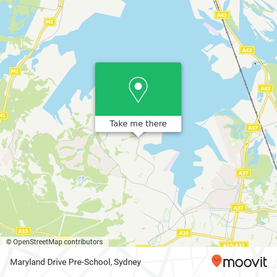 Maryland Drive Pre-School map