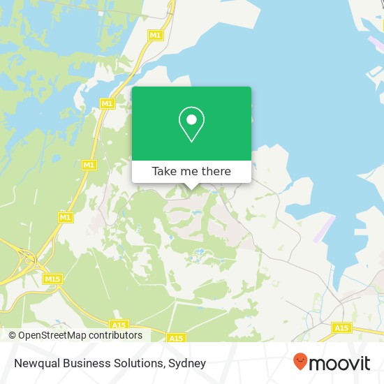 Newqual Business Solutions map