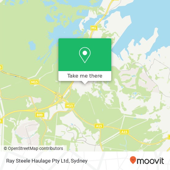 Ray Steele Haulage Pty Ltd map