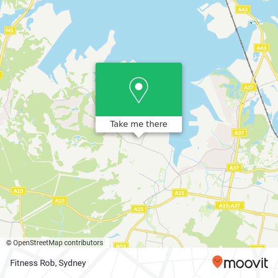 Mapa Fitness Rob