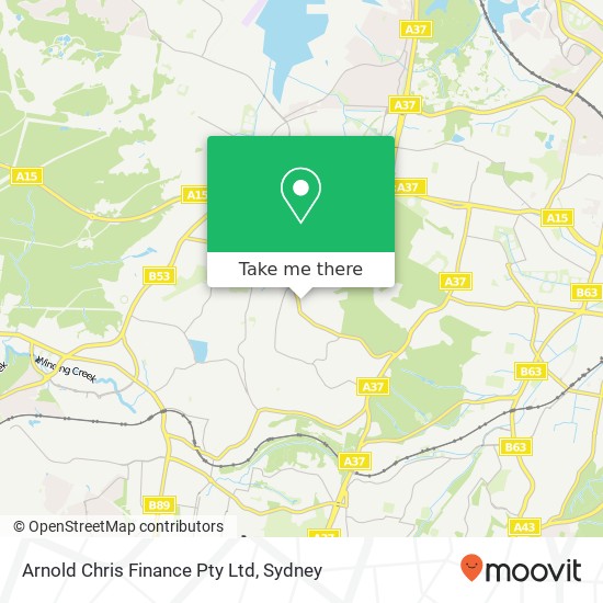 Arnold Chris Finance Pty Ltd map