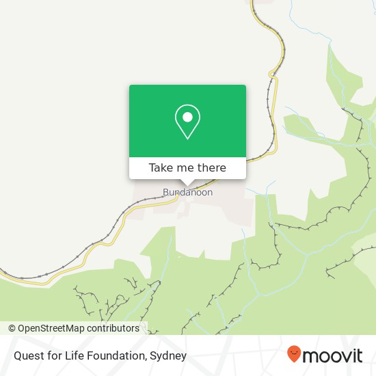 Quest for Life Foundation map
