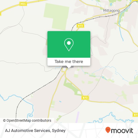 AJ Automotive Services map