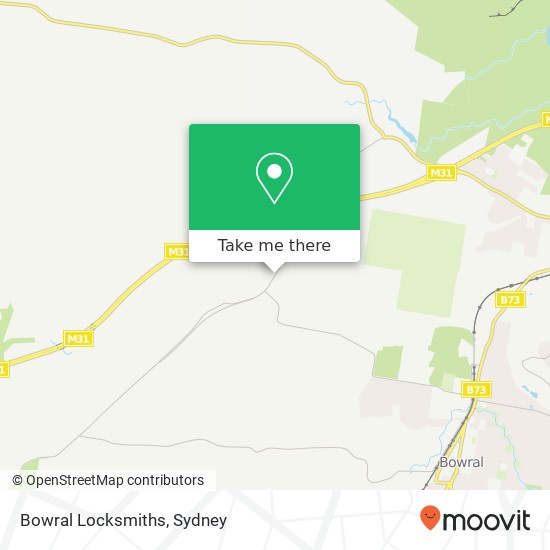 Bowral Locksmiths map