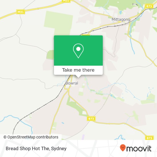 Mapa Bread Shop Hot The