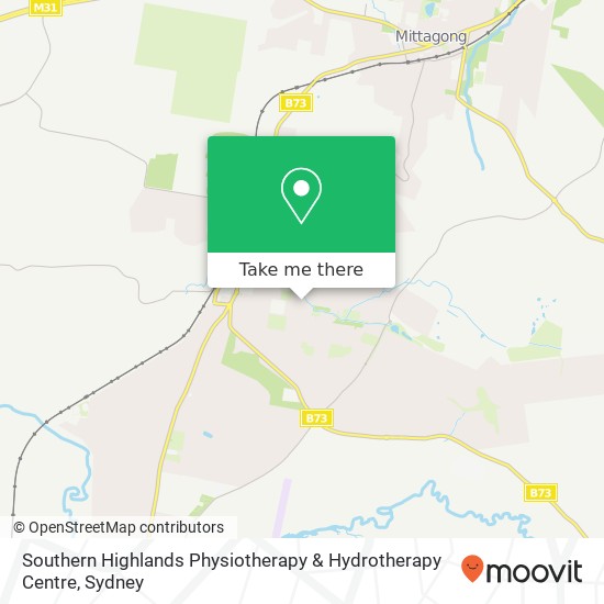 Southern Highlands Physiotherapy & Hydrotherapy Centre map
