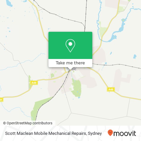 Mapa Scott Maclean Mobile Mechanical Repairs