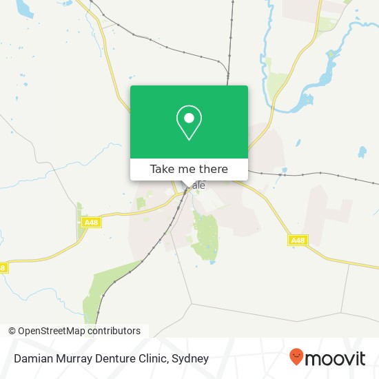 Mapa Damian Murray Denture Clinic