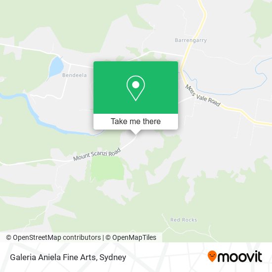 Galeria Aniela Fine Arts map