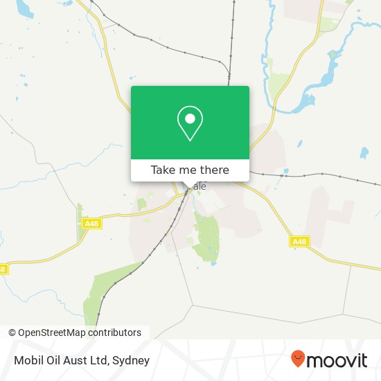 Mapa Mobil Oil Aust Ltd