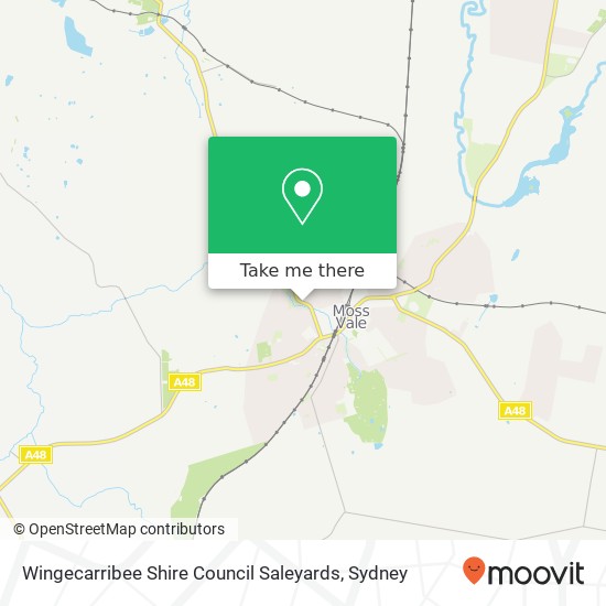 Wingecarribee Shire Council Saleyards map